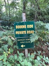 Swinley Forest Sign